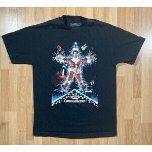National Lampoon's Christmas Vacation Graphic Tee (Men's Size M) • Chevy Chase